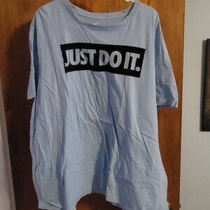 Mens just do it tshirt